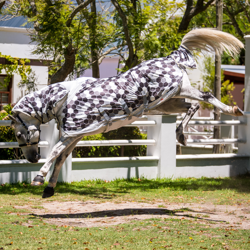 Equilibrium Field Relief Fly Rug - Grey-1