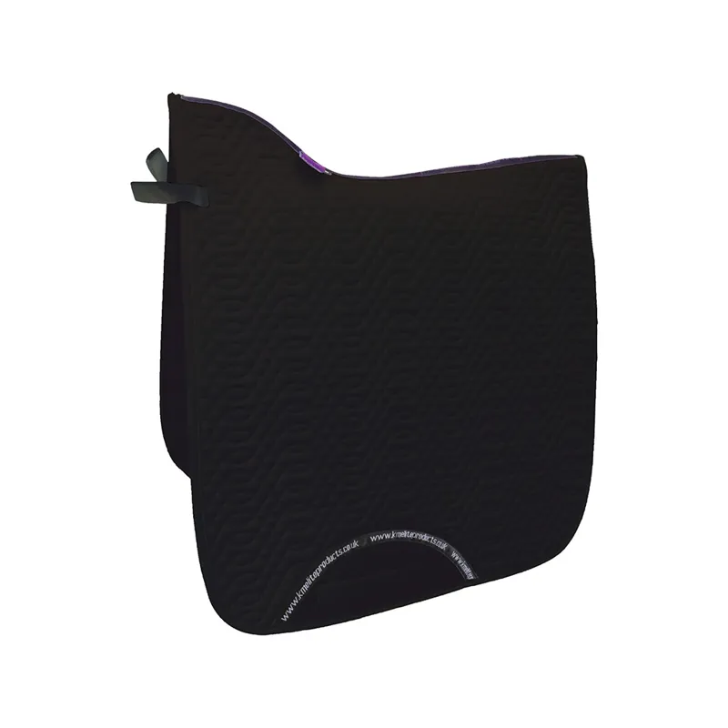 KM Elite Dressage Cotton Square - Black