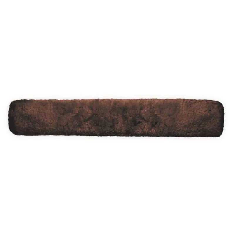 KM Elite 100% Merino Sheepskin Girth Sleeve - 60x12 - Mocha