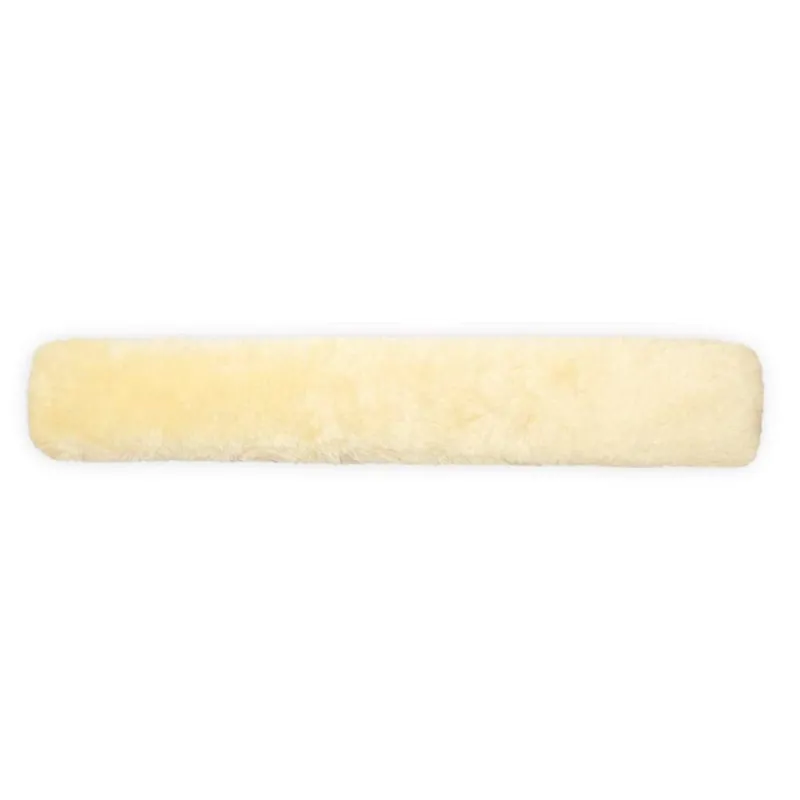 KM Elite 100% Merino Sheepskin Girth Sleeve  GP Long 80x12 - Natural