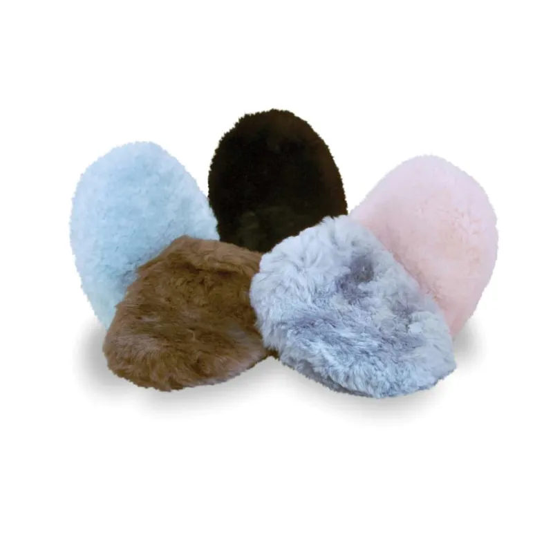 KM Elite 100% Merino Sheepskin Grooming Mitt - Pink