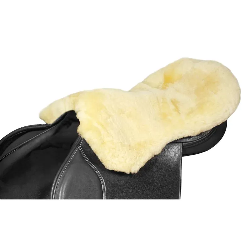 KM Elite Lambswool Seat Saver - Natural