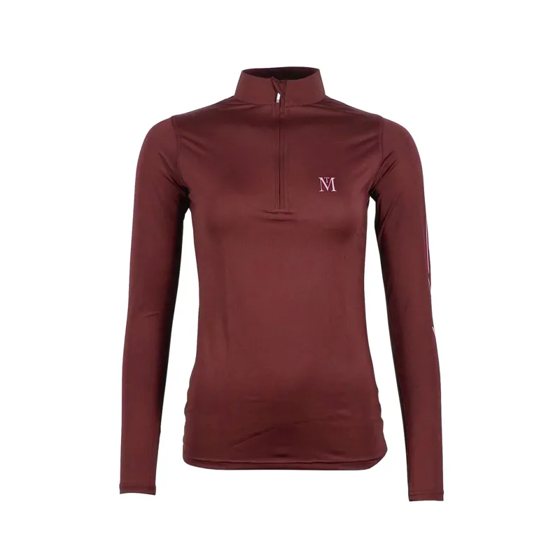 Mark Todd Kids Base Layer - Burgundy