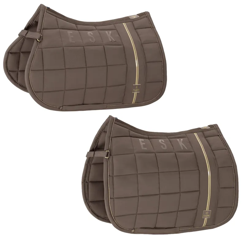 Eskadron Big Square Sparkle Saddle Cloth Heritage AW21 - Plaza Taupe
