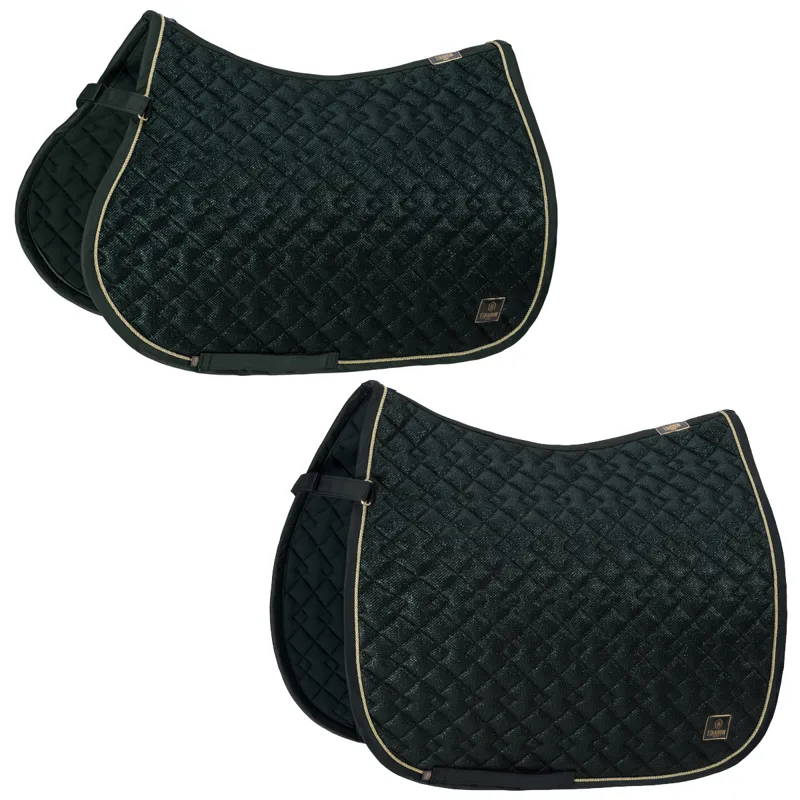 Eskadron Glitter Mesh Saddle Cloth Heritage AW21 - Antique Green 