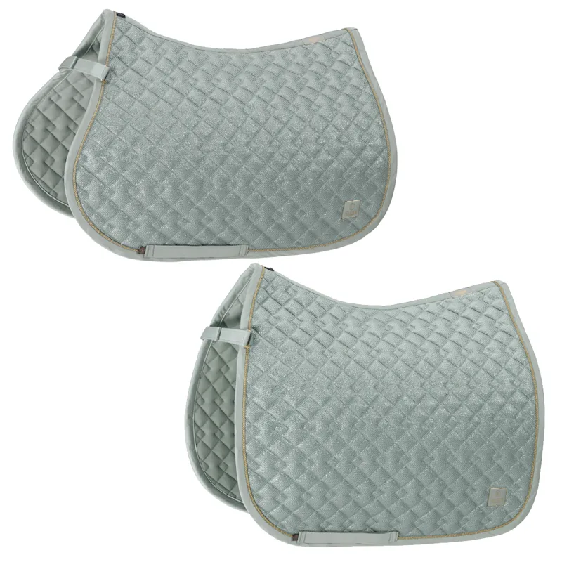 Eskadron Glitter Mesh Saddle Cloth Heritage AW21 - Sea Salt 