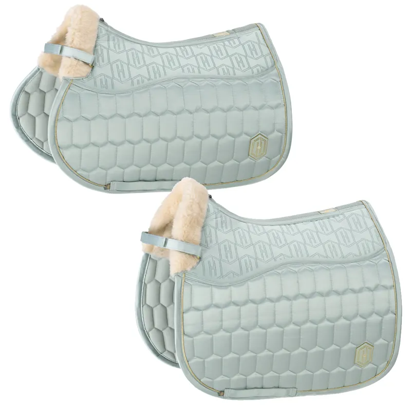 Eskadron Mattgloss Evo Wool Saddle Cloth Heritage AW21 - Sea Salt 