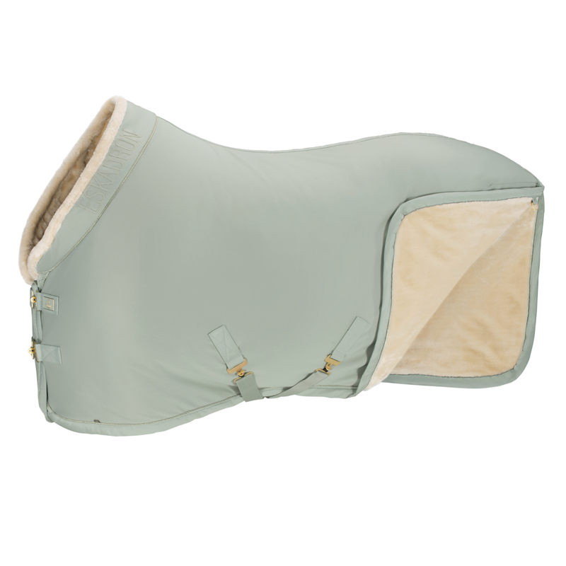 Eskadron Aerial Jersey Faux Fur Sweat Rug Heritage AW21 - Sea Salt -1