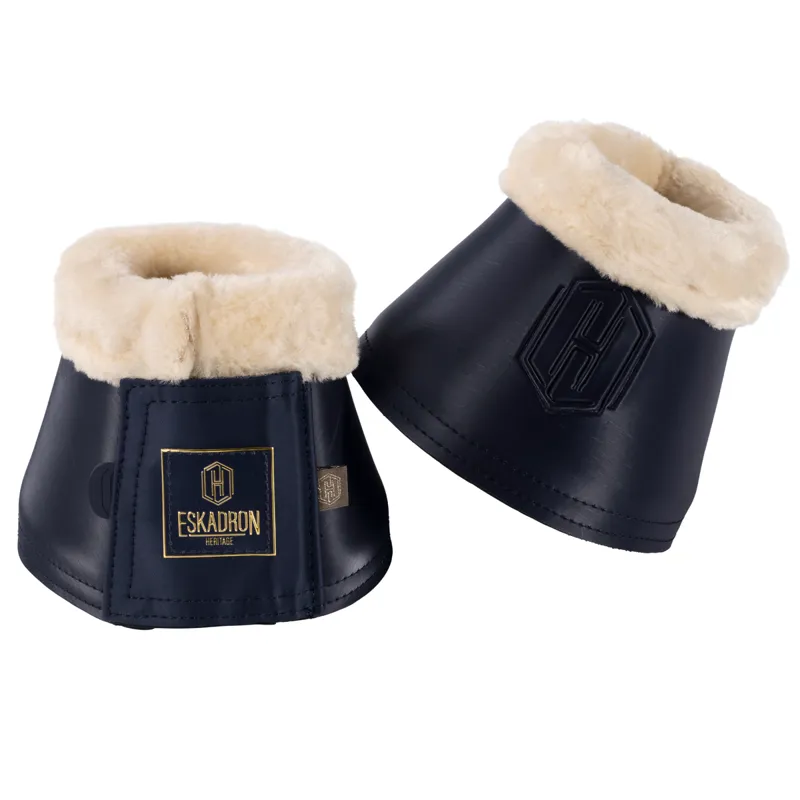 Eskadron Soft Slate Faux Fur Bell Boots Heritage AW21 - Navy 