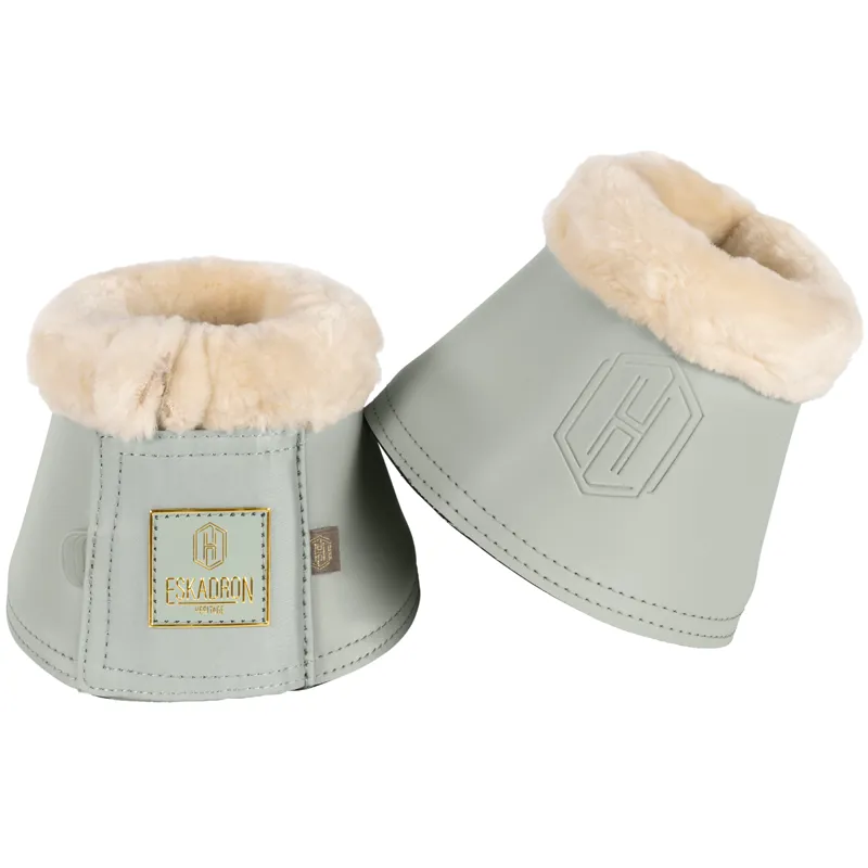 Eskadron Soft Slate Faux Fur Bell Boots Heritage AW21 - Sea Salt