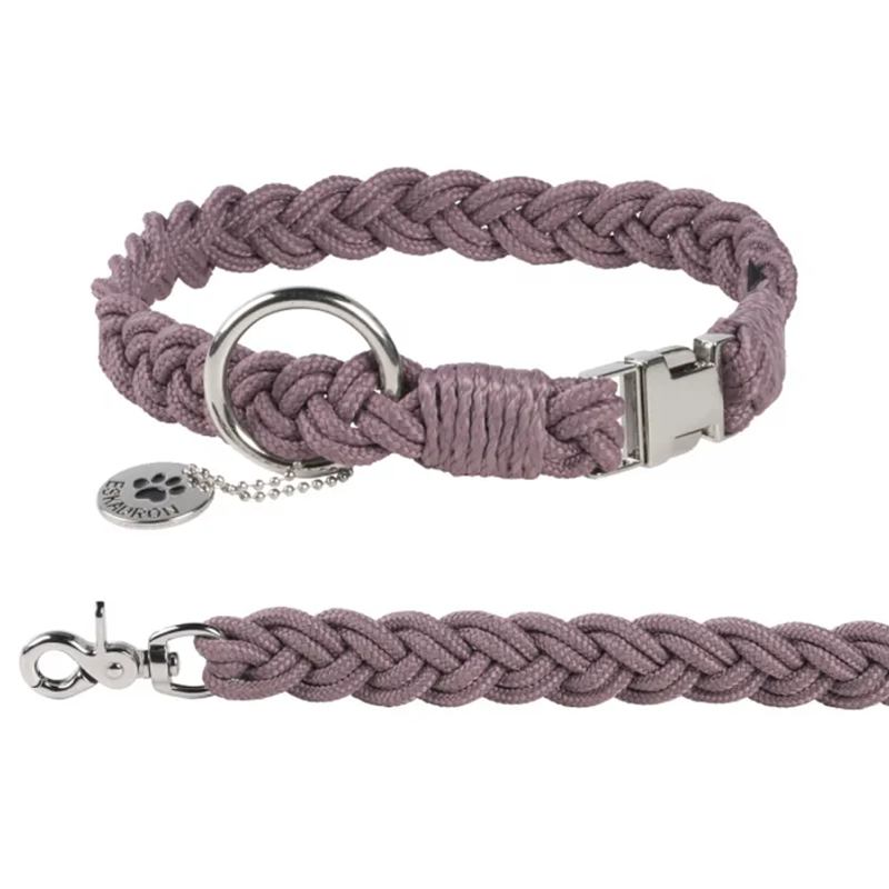 Eskadron Dog Collar and Lead Set Classic Sports Ltd. AW17 - Orchid Mauve