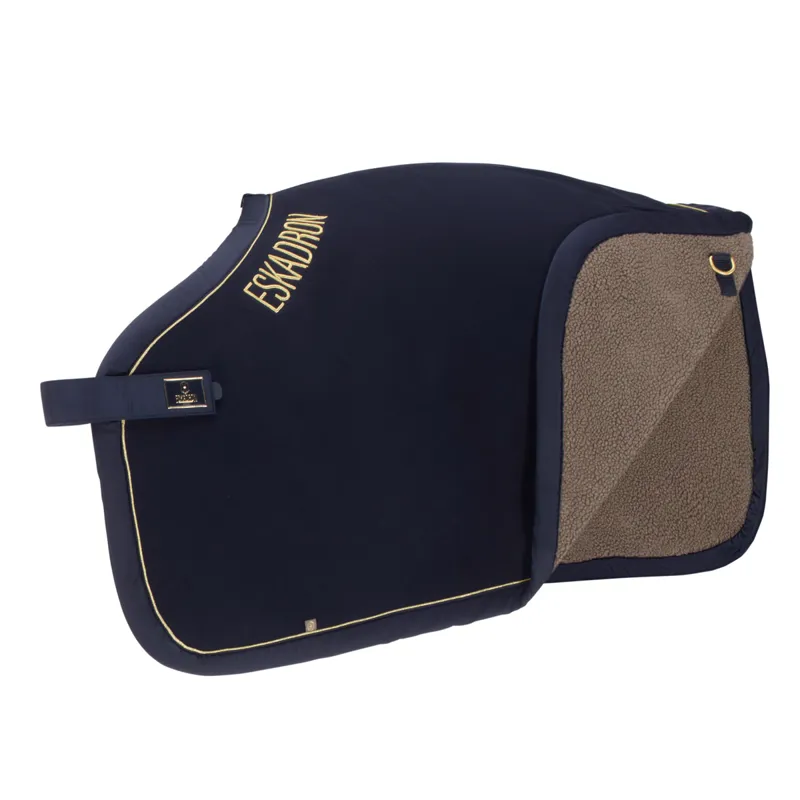 Eskadron Polar Fleece Quarter Sheet Heritage AW21 - Navy-1