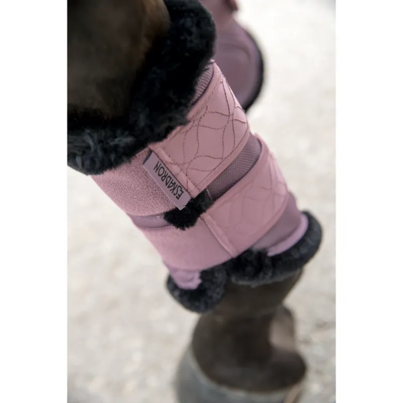 Eskadron Faux Fur Tendon Boots Platinum Ltd. 2018 - Blossom-1