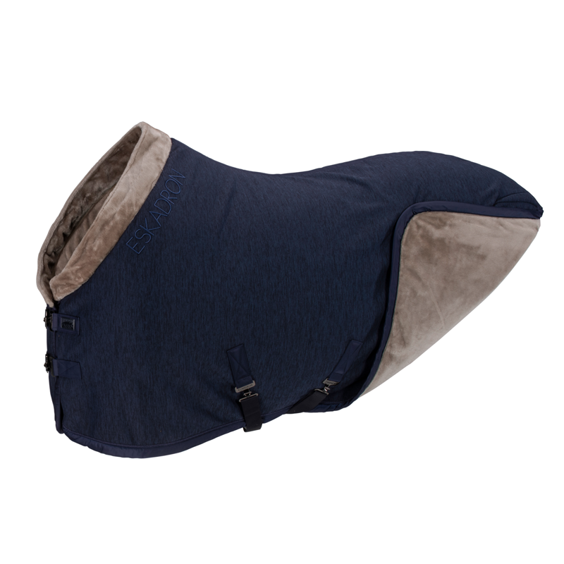 Eskadron 3D Fleece Faux Fur Sweat Rug Classic Sports AW21 - Dark Navy -1