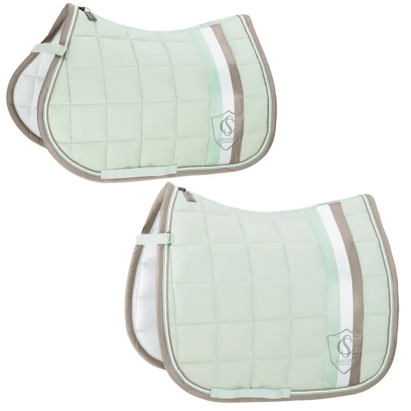 Eskadron Big Square Cotton Saddlecloth Classic Sports SS24 - Powder Green