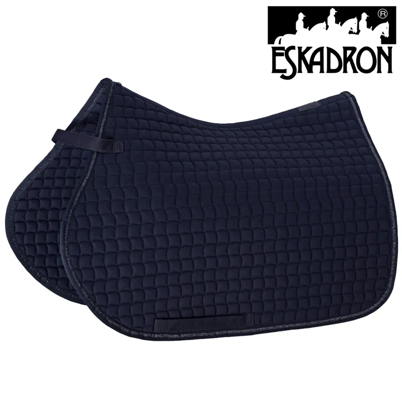 Eskadron Cotton Jump Saddle Cloth Classic Sports AW21 - Dark Navy