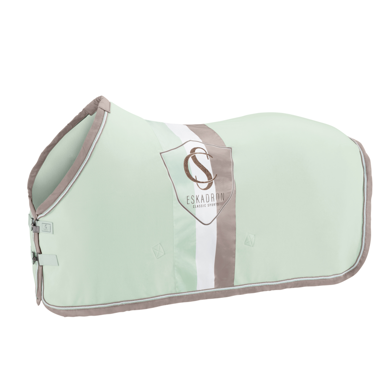 Eskadron Fleece Stripe Sweat Rug Classic Sports SS24 - Powder Green