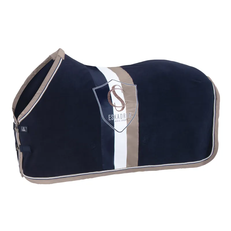 Eskadron Fleece Stripe Sweat Rug Classic Sports SS24 - Navy