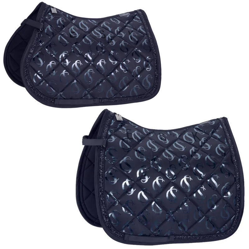 Eskadron Glossy Jewel Saddlecloth Classic Sports SS24 - Navy