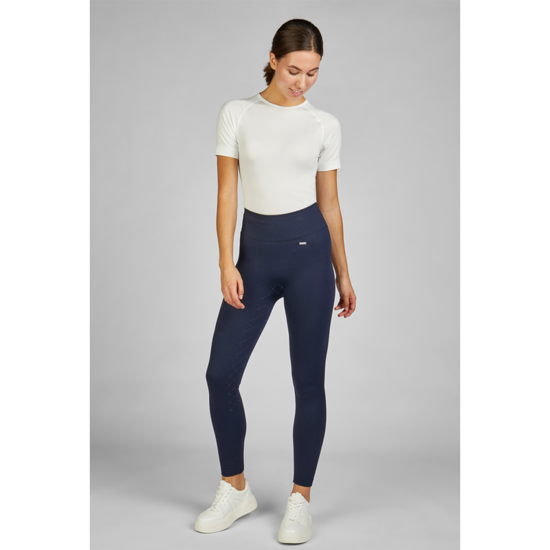 Eskadron Ladies Seamless Riding Tights - Navy-2