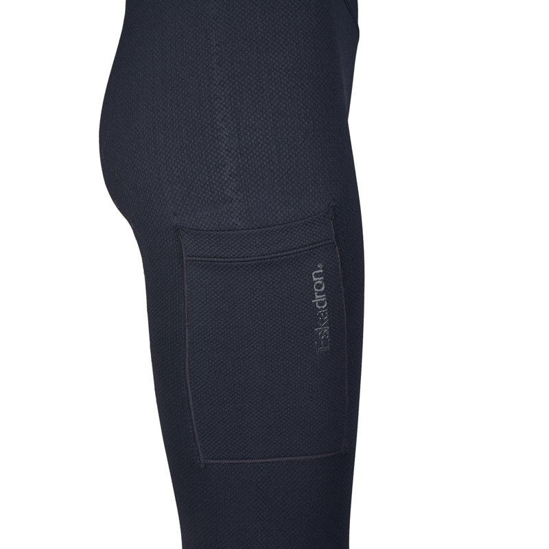 Eskadron Ladies Seamless Riding Tights - Navy-7
