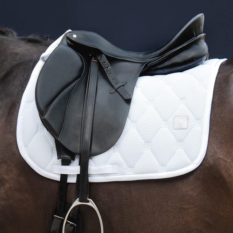 Eskadron Mesh Saddlecloth Classic Sports SS24 - White-1