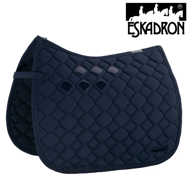 Eskadron Softshell Dressage Saddle Cloth Classic Sports AW21 - Dark Navy