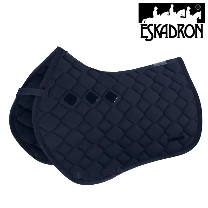 Eskadron Softshell Jump Saddle Cloth Classic Sports AW21 - Dark Navy 
