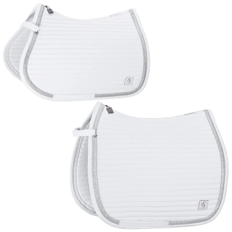 Eskadron Softshell Emblem Saddlecloth Classic Sports SS24 - White