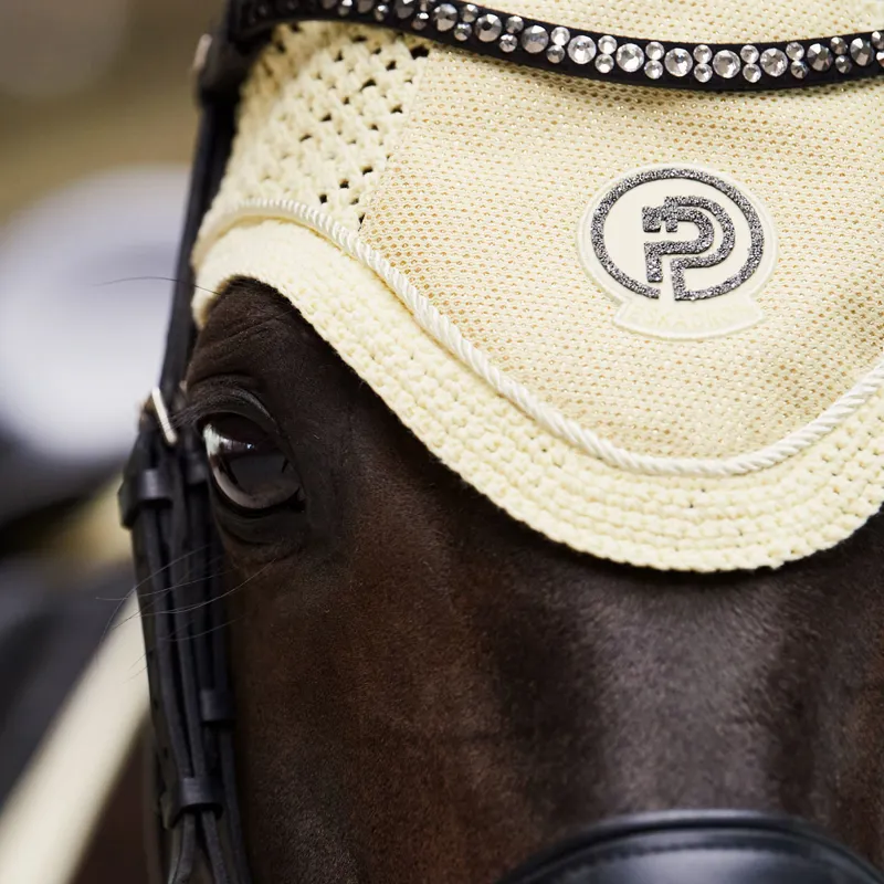 Eskadron Glitter Mesh Fly Hood Platinum Pure SS23 - Sunflower-2