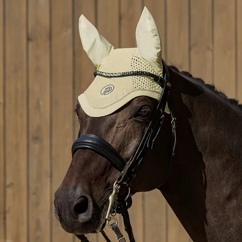 Eskadron Glitter Mesh Fly Hood Platinum Pure SS23 - Sunflower-3