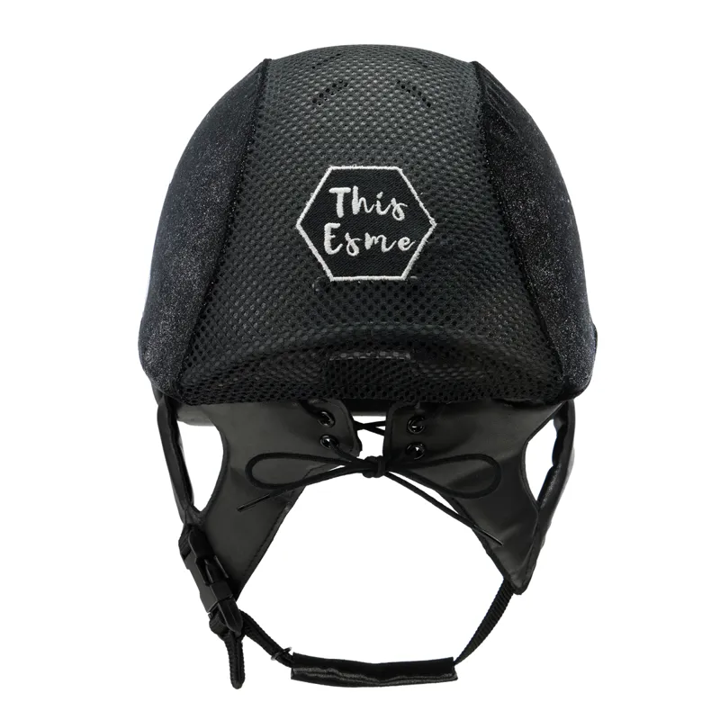 Charles Owen This Esme Cosmic JS1 Pro Riding Skull Hat Black