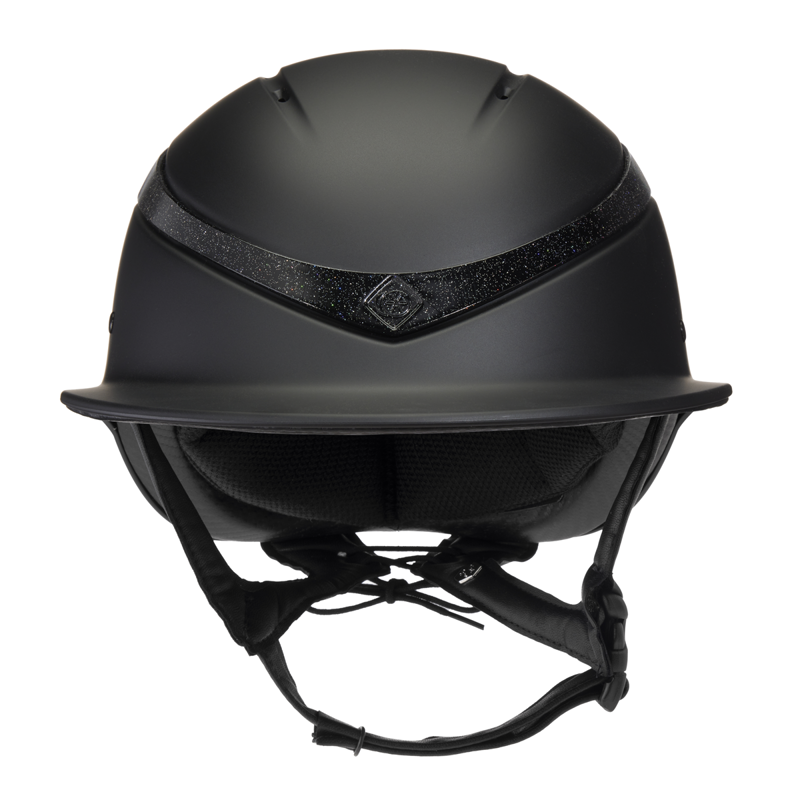 Charles Owen This Esme Luna Wide Peak Riding Hat - Black -1