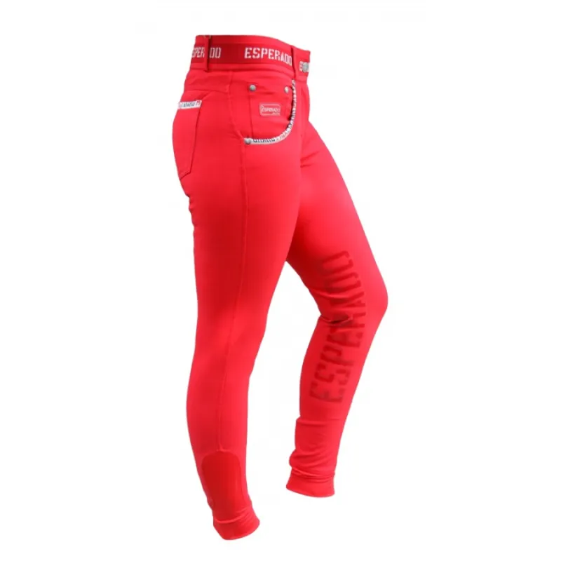 Esperado Grand Prix Ladies Breeches - Red