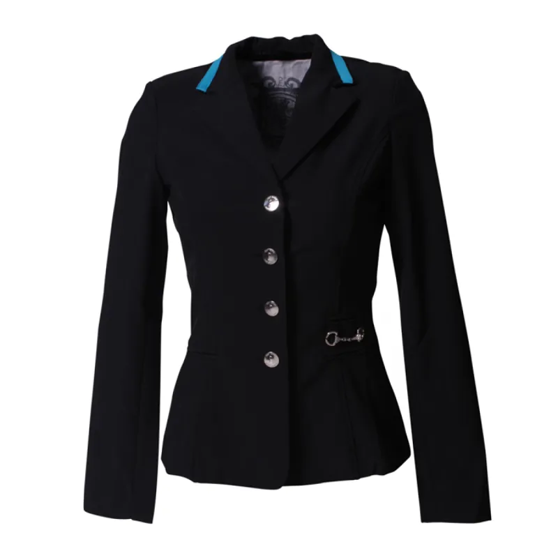 Esperado Parade Ladies Show Jacket - Black/Turquoise
