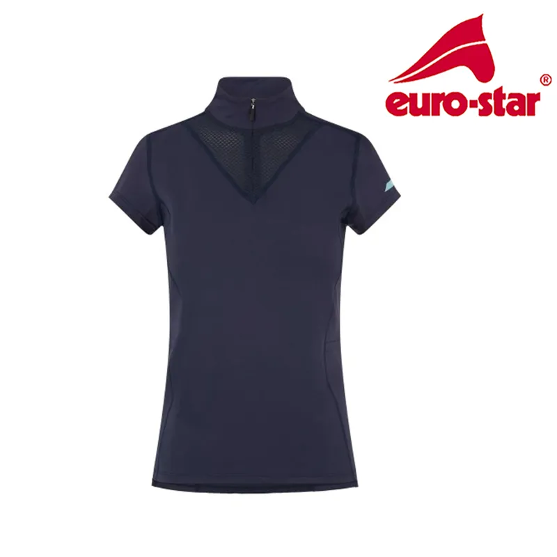 Euro-Star Blake Ladies Top - Navy