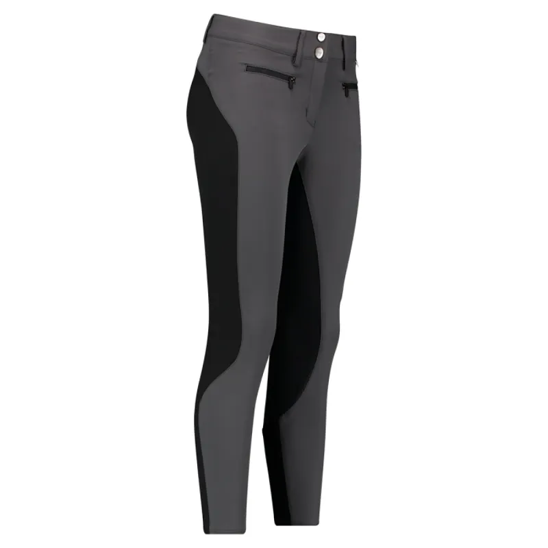 Euro-Star Challenger Full Grip Riding Breeches - Magnet/Meteorite