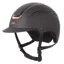 Evoke Callisto Classic Peak Riding Hat - Black/Rose Gold