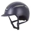 Evoke Callisto Classic Peak Riding Hat - Navy/Chrome