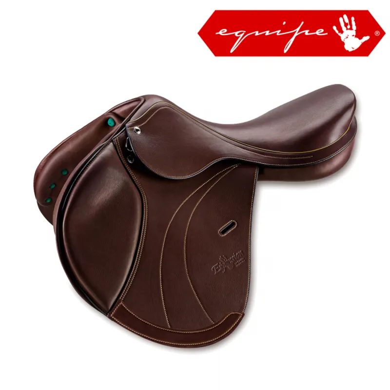 Equipe Expression Special Double Flap Jump Saddle 16.5 Medium - Black