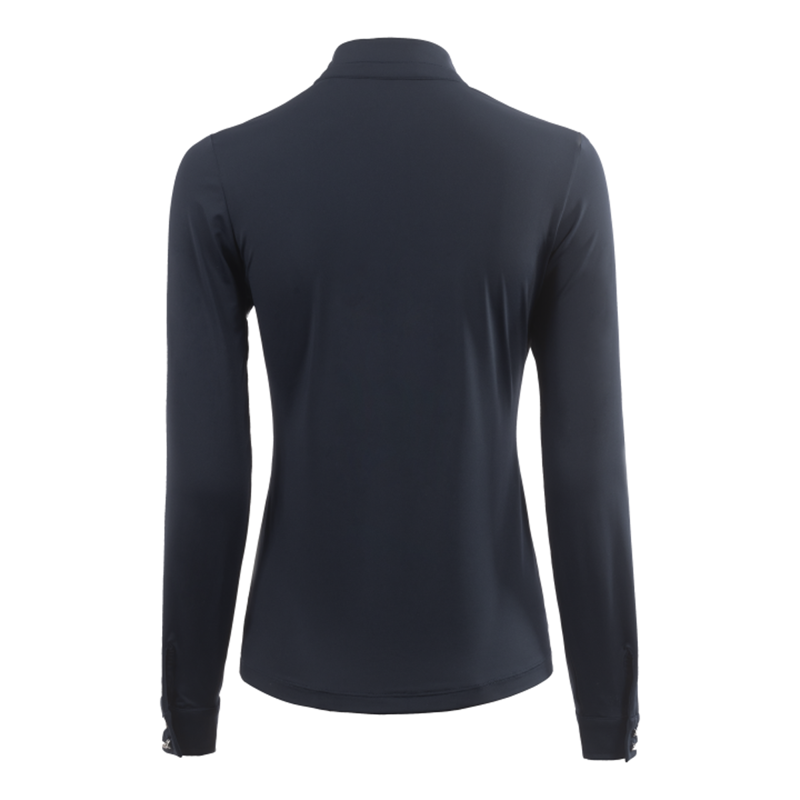 Cavallo Fabienne Ladies Long Sleeve Shirt - Dark Blue-1