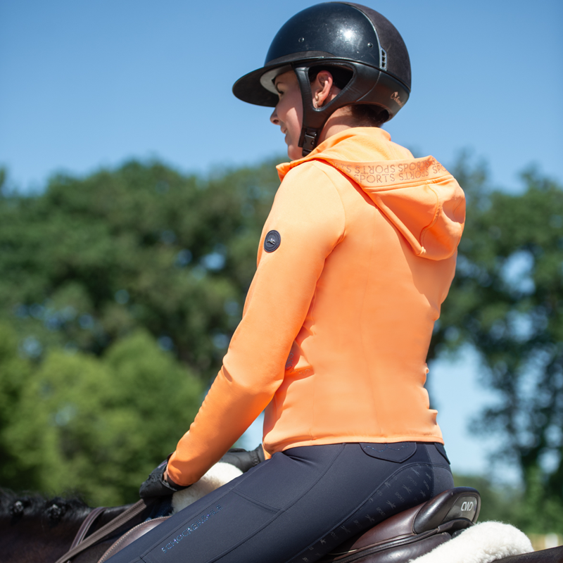 Schockemohle Faiza Style Ladies Sweat Jacket - Mandarin-2