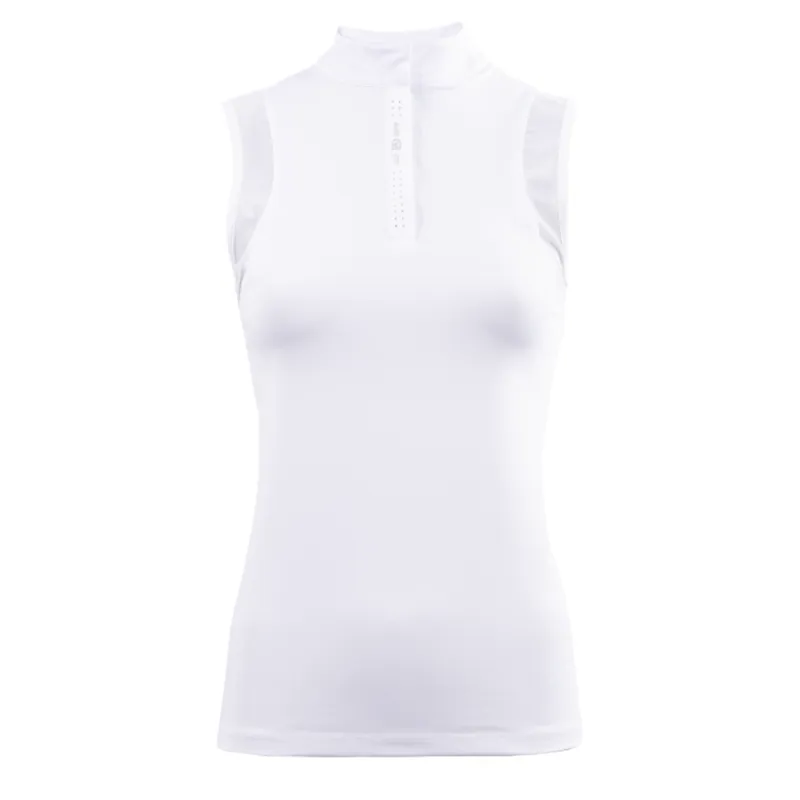 Cavallo Falina Ladies Competition Top - White