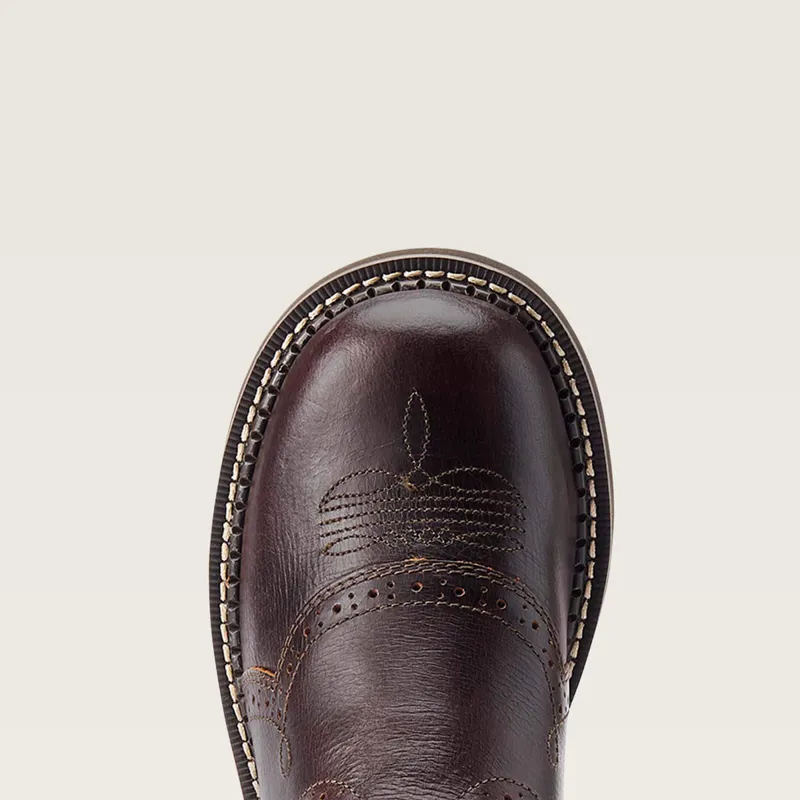 Ariat Women's Fatbaby Heritage Farrah Western Boots - Chocolate Chip-5