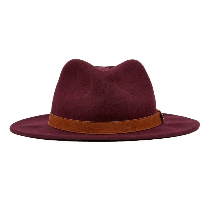 Joules Women's Fedora Hat - Oxblood