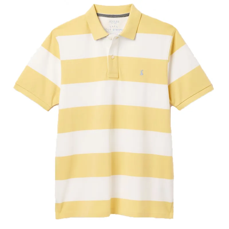 Joules Men's Filbert Polo - Yellow Stripe