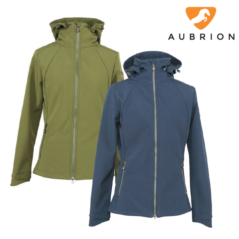 Aubrion Finchley Womens Softshell Jacket in Olive-3