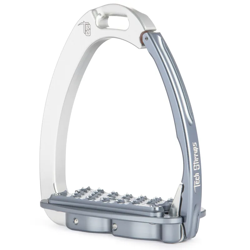 Tech Stirrups Venice Fit - Silver/Titanium