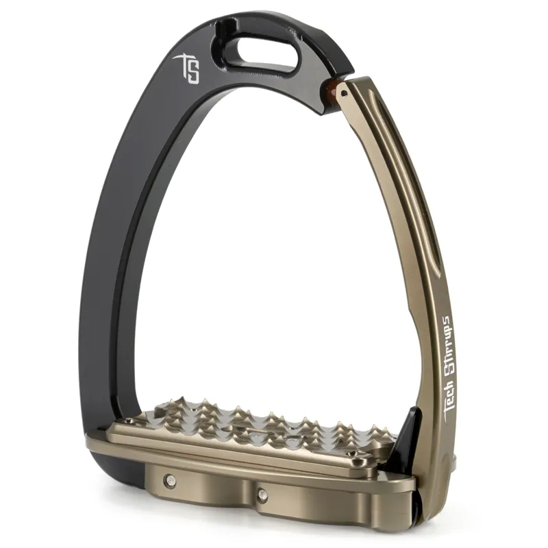 Tech Stirrups Venice Fit - Black/Brown