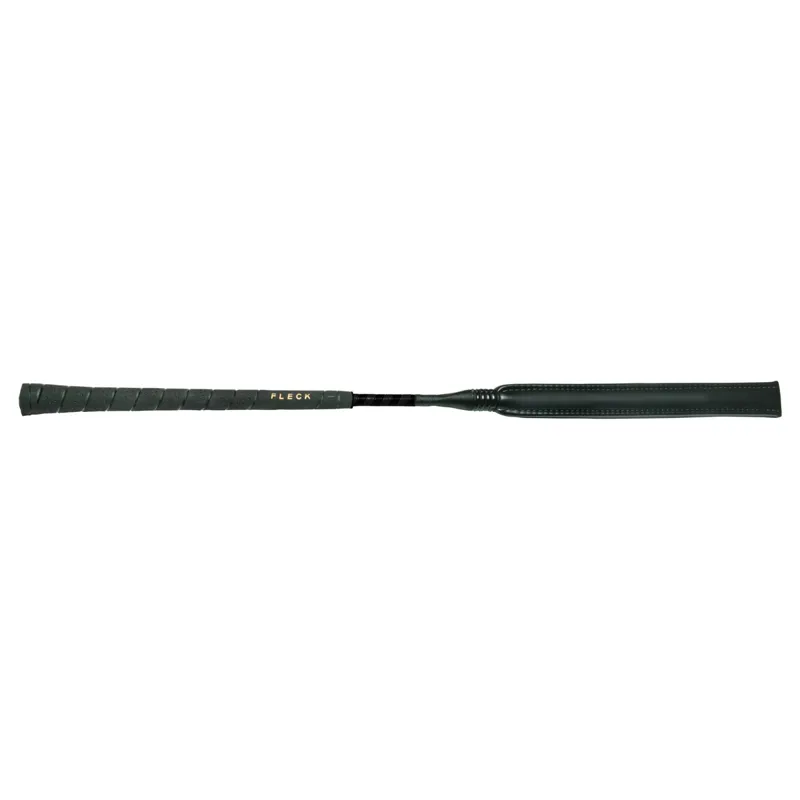 Fleck Jockey Race Bat Whip - Black